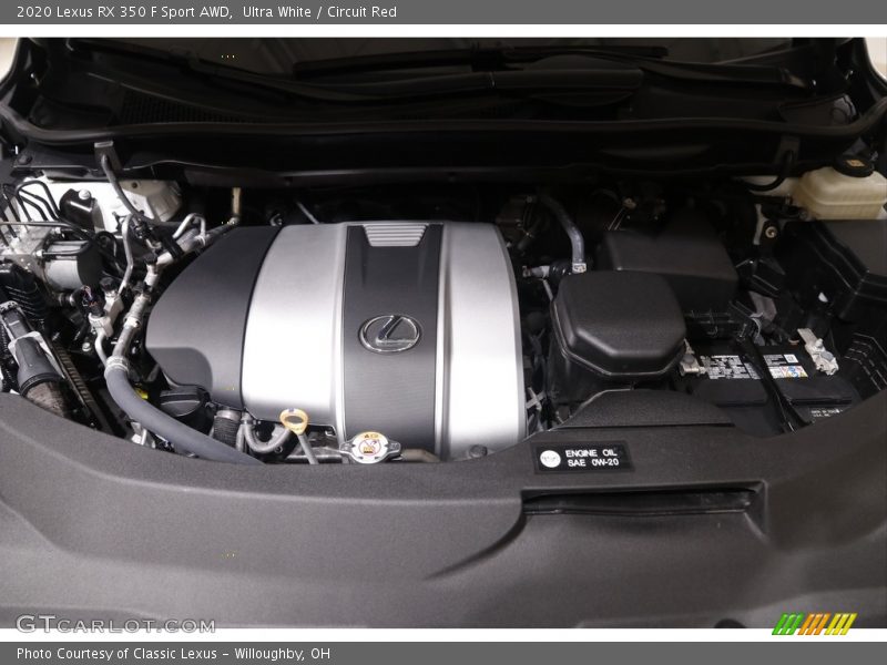  2020 RX 350 F Sport AWD Engine - 3.5 Liter DOHC 24-Valve VVT-i V6