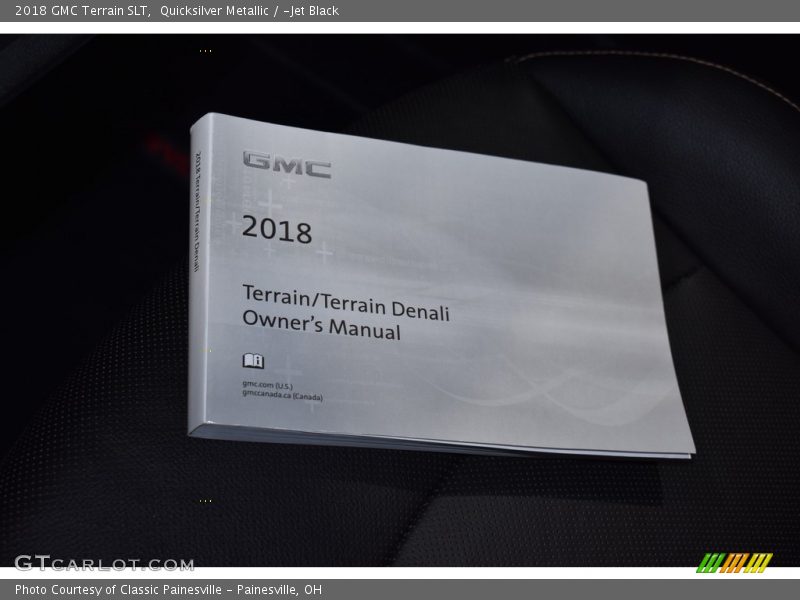 Quicksilver Metallic / ­Jet Black 2018 GMC Terrain SLT