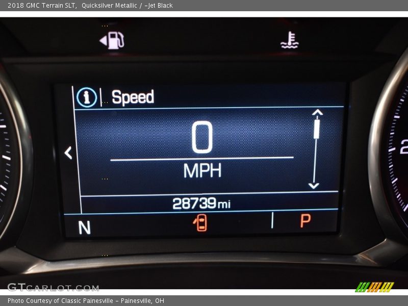 Quicksilver Metallic / ­Jet Black 2018 GMC Terrain SLT