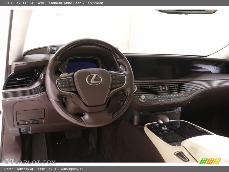 Dashboard of 2018 LS 500 AWD