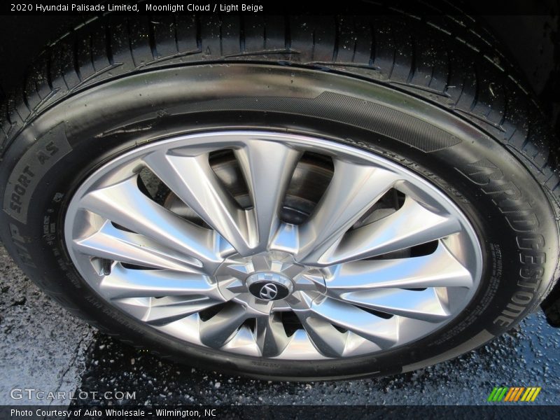 Moonlight Cloud / Light Beige 2020 Hyundai Palisade Limited
