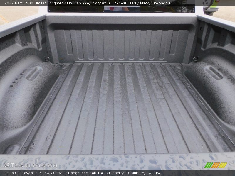 Ivory White Tri-Coat Pearl / Black/New Saddle 2022 Ram 1500 Limited Longhorn Crew Cab 4x4