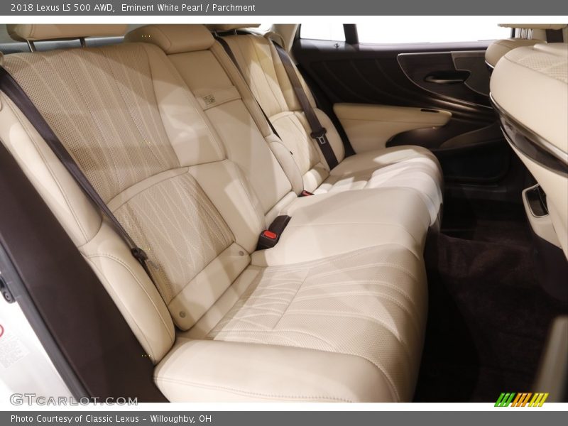 Rear Seat of 2018 LS 500 AWD