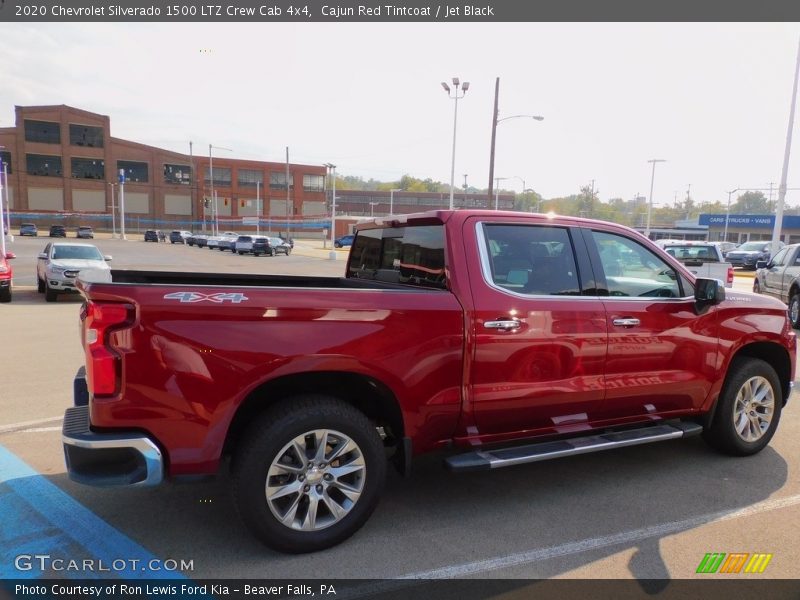 Cajun Red Tintcoat / Jet Black 2020 Chevrolet Silverado 1500 LTZ Crew Cab 4x4