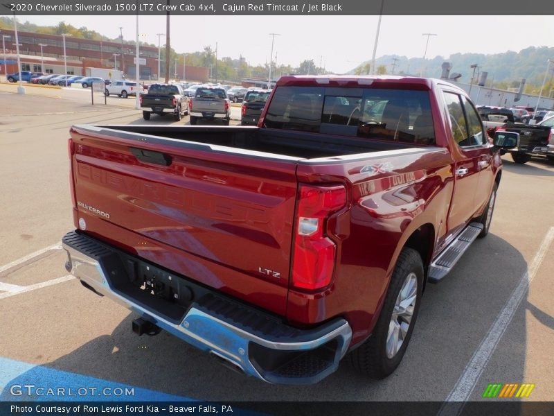 Cajun Red Tintcoat / Jet Black 2020 Chevrolet Silverado 1500 LTZ Crew Cab 4x4