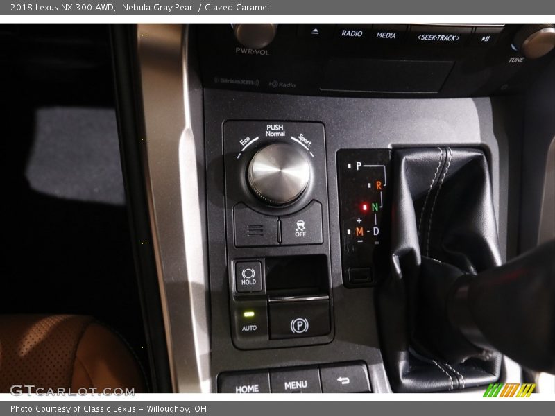 Nebula Gray Pearl / Glazed Caramel 2018 Lexus NX 300 AWD