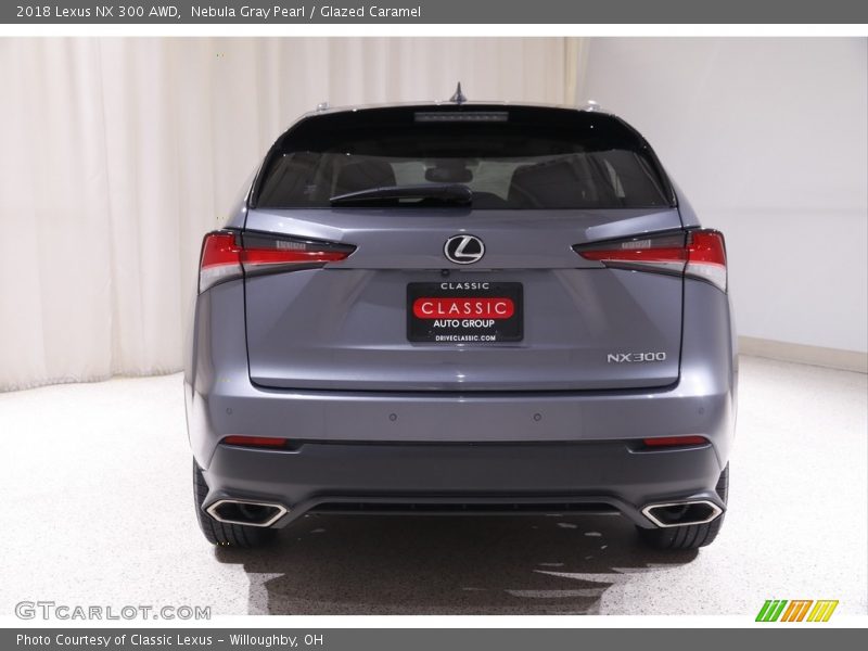 Nebula Gray Pearl / Glazed Caramel 2018 Lexus NX 300 AWD