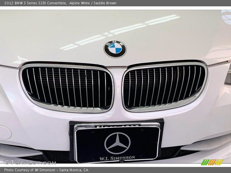 Alpine White / Saddle Brown 2012 BMW 3 Series 328i Convertible