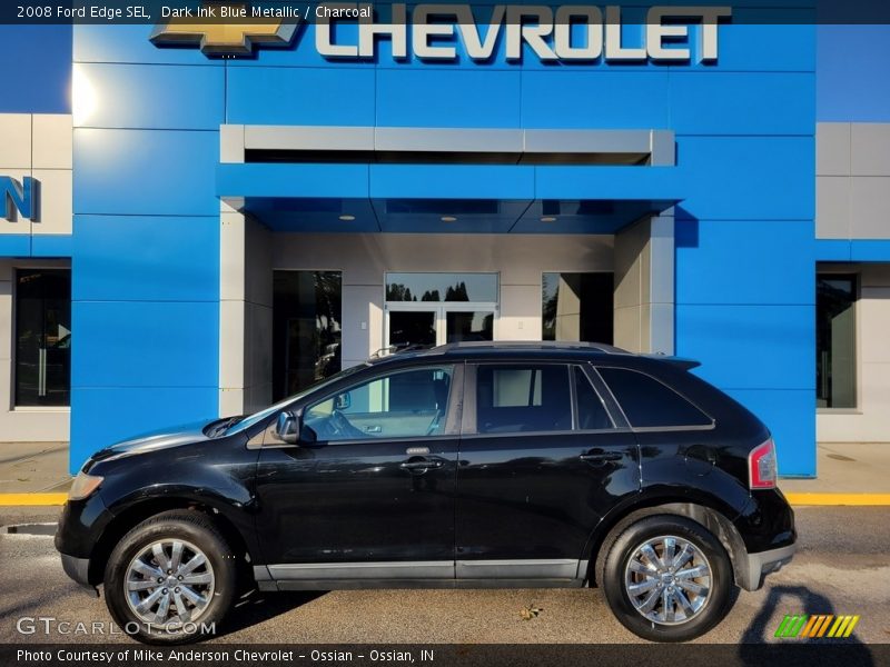Dark Ink Blue Metallic / Charcoal 2008 Ford Edge SEL