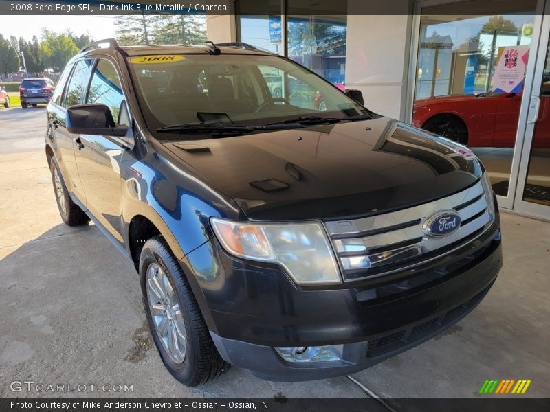 Dark Ink Blue Metallic / Charcoal 2008 Ford Edge SEL