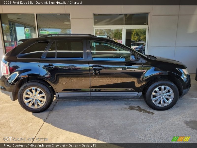 Dark Ink Blue Metallic / Charcoal 2008 Ford Edge SEL