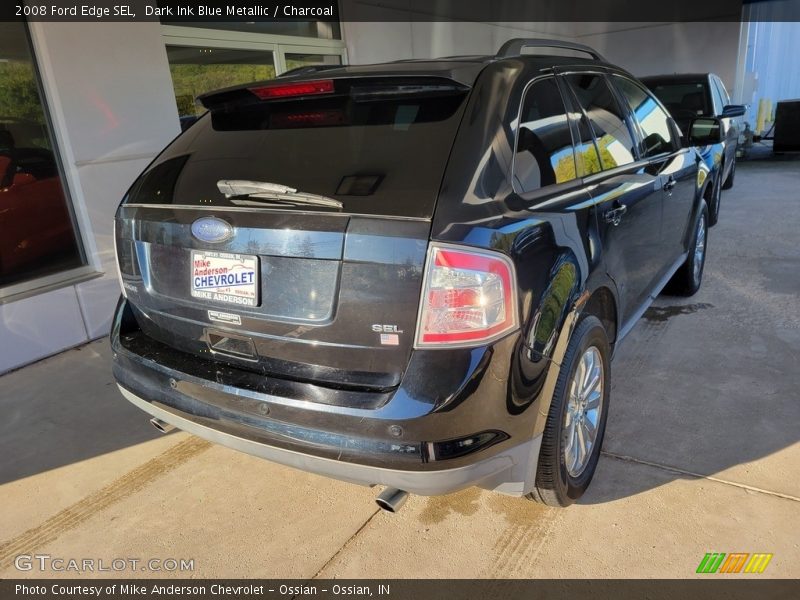 Dark Ink Blue Metallic / Charcoal 2008 Ford Edge SEL