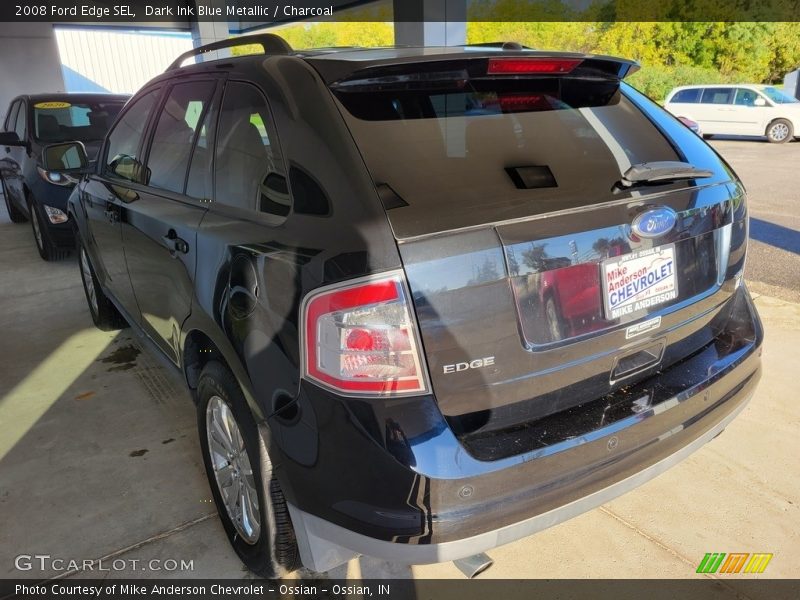 Dark Ink Blue Metallic / Charcoal 2008 Ford Edge SEL