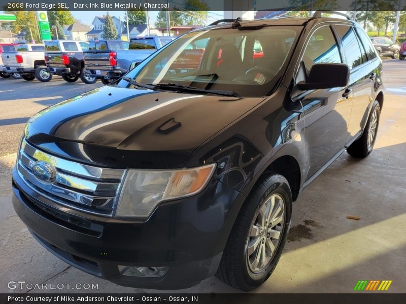 Dark Ink Blue Metallic / Charcoal 2008 Ford Edge SEL