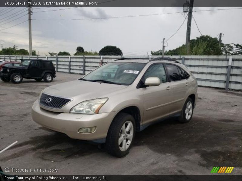Savannah Beige Metallic / Ivory 2005 Lexus RX 330