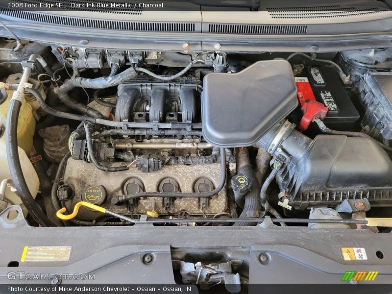Dark Ink Blue Metallic / Charcoal 2008 Ford Edge SEL