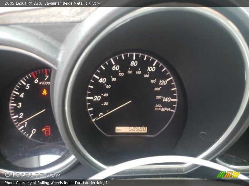 Savannah Beige Metallic / Ivory 2005 Lexus RX 330