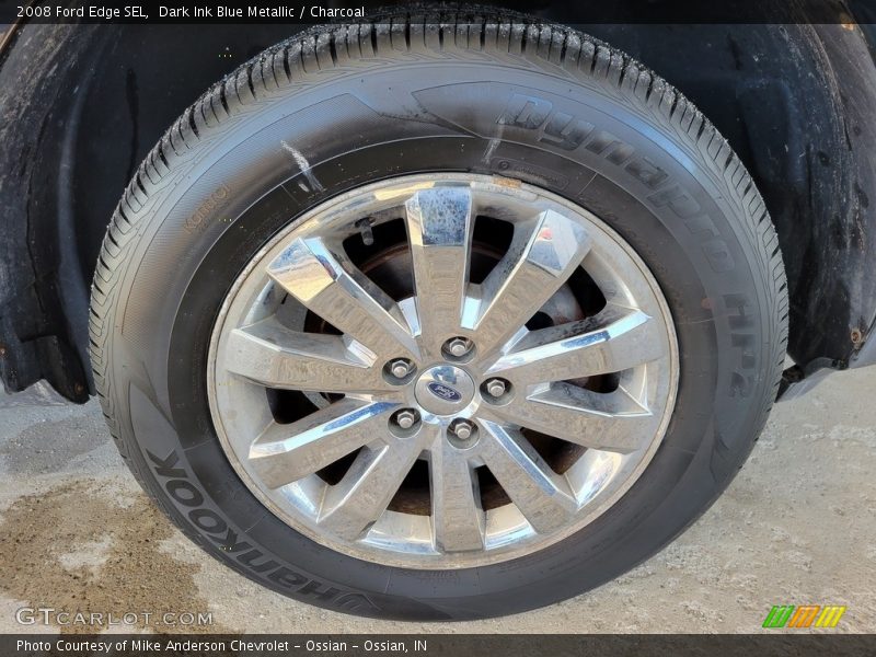 Dark Ink Blue Metallic / Charcoal 2008 Ford Edge SEL