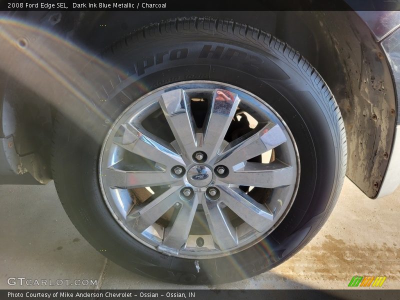 Dark Ink Blue Metallic / Charcoal 2008 Ford Edge SEL