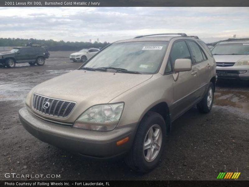 Burnished Gold Metallic / Ivory 2001 Lexus RX 300