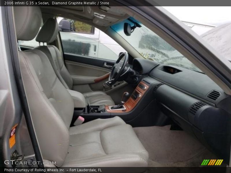 Diamond Graphite Metallic / Stone 2006 Infiniti G 35 x Sedan