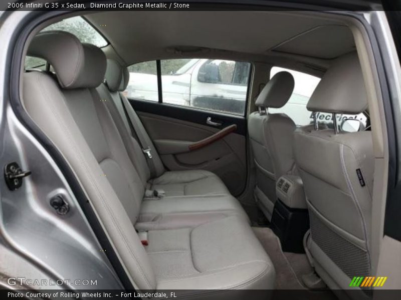 Diamond Graphite Metallic / Stone 2006 Infiniti G 35 x Sedan
