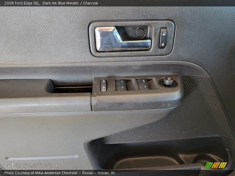 Dark Ink Blue Metallic / Charcoal 2008 Ford Edge SEL