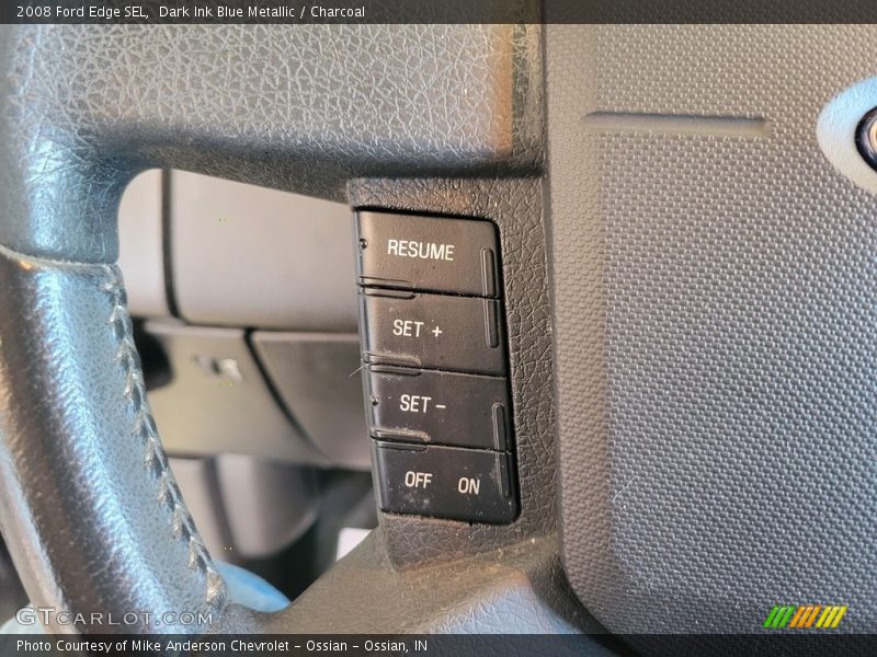 Dark Ink Blue Metallic / Charcoal 2008 Ford Edge SEL