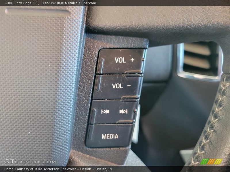 Dark Ink Blue Metallic / Charcoal 2008 Ford Edge SEL