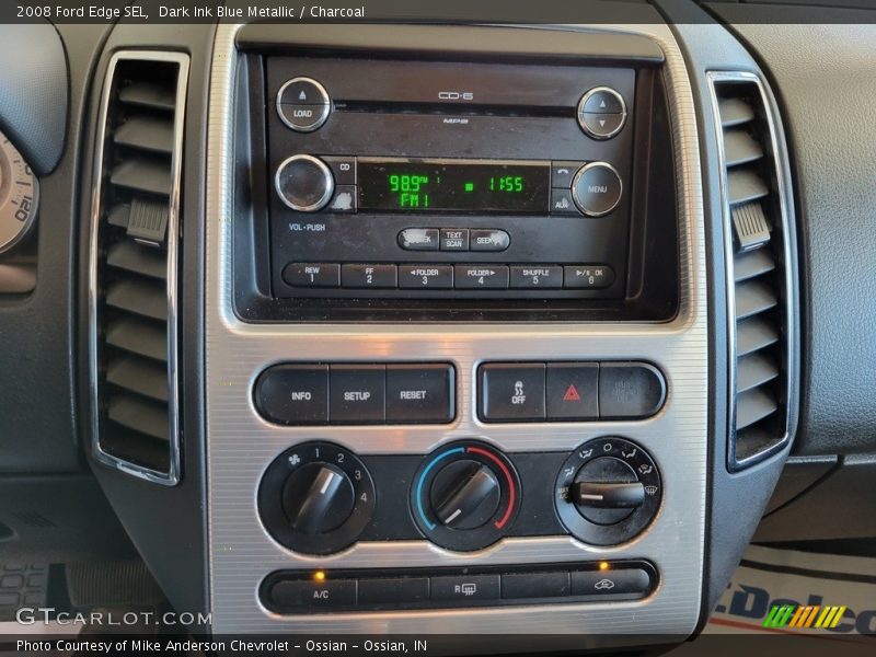 Dark Ink Blue Metallic / Charcoal 2008 Ford Edge SEL