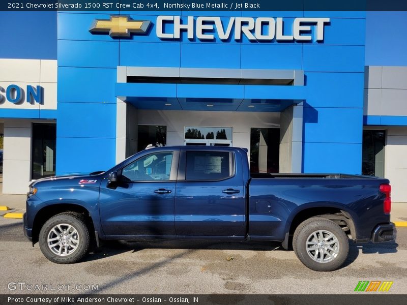  2021 Silverado 1500 RST Crew Cab 4x4 Northsky Blue Metallic