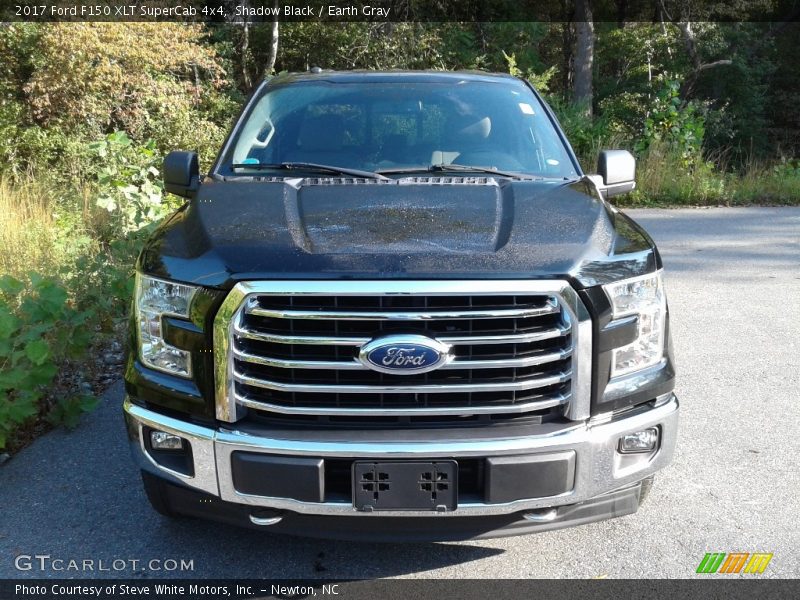 Shadow Black / Earth Gray 2017 Ford F150 XLT SuperCab 4x4