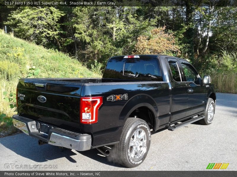 Shadow Black / Earth Gray 2017 Ford F150 XLT SuperCab 4x4