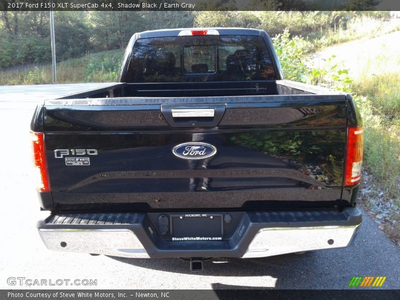 Shadow Black / Earth Gray 2017 Ford F150 XLT SuperCab 4x4