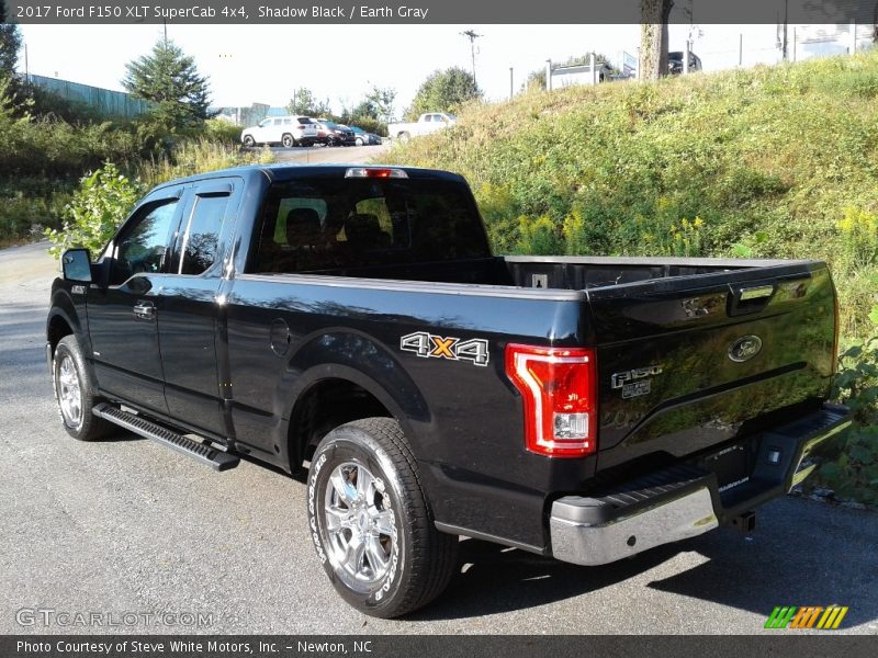 Shadow Black / Earth Gray 2017 Ford F150 XLT SuperCab 4x4