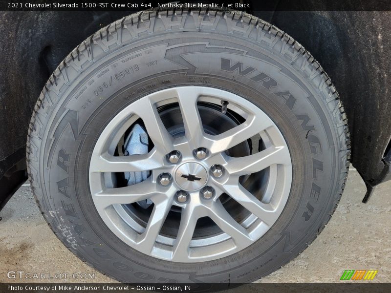  2021 Silverado 1500 RST Crew Cab 4x4 Wheel