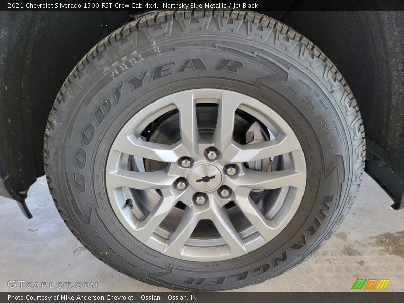  2021 Silverado 1500 RST Crew Cab 4x4 Wheel