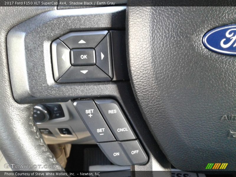 Shadow Black / Earth Gray 2017 Ford F150 XLT SuperCab 4x4