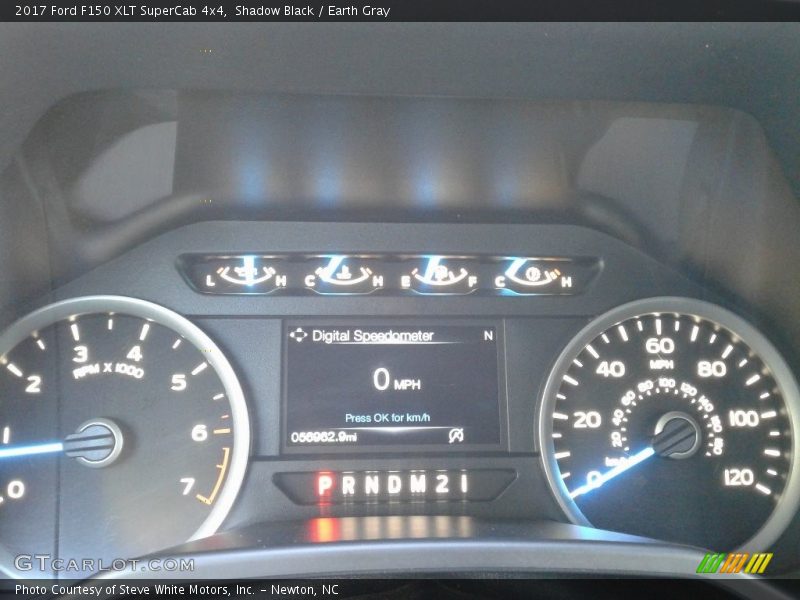 Shadow Black / Earth Gray 2017 Ford F150 XLT SuperCab 4x4