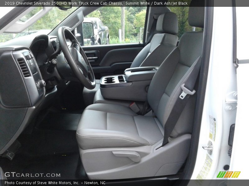 Summit White / Dark Ash/Jet Black 2019 Chevrolet Silverado 2500HD Work Truck Crew Cab Chassis