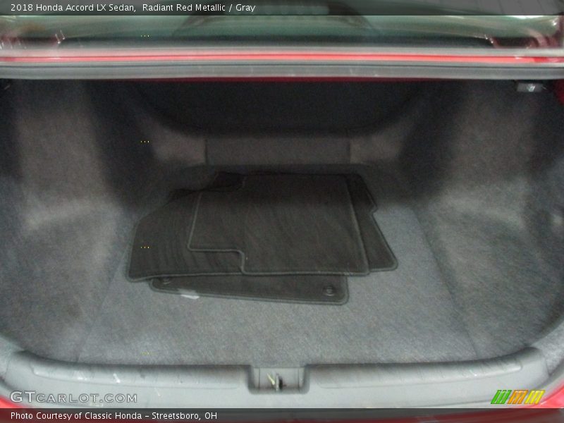 Radiant Red Metallic / Gray 2018 Honda Accord LX Sedan