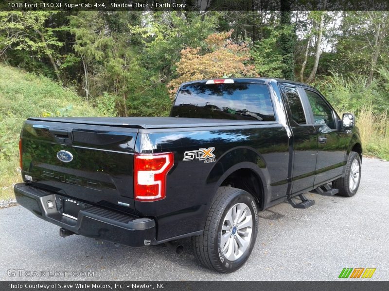 Shadow Black / Earth Gray 2018 Ford F150 XL SuperCab 4x4