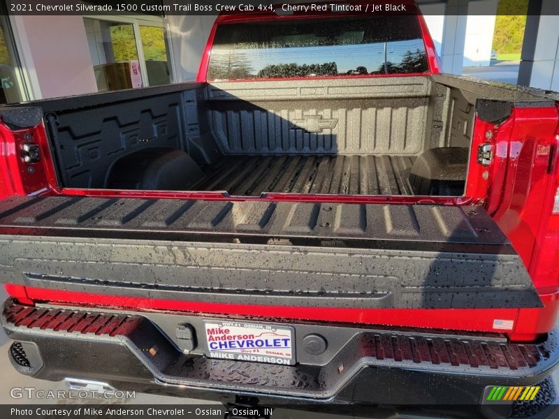 Cherry Red Tintcoat / Jet Black 2021 Chevrolet Silverado 1500 Custom Trail Boss Crew Cab 4x4