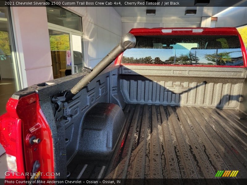 Cherry Red Tintcoat / Jet Black 2021 Chevrolet Silverado 1500 Custom Trail Boss Crew Cab 4x4