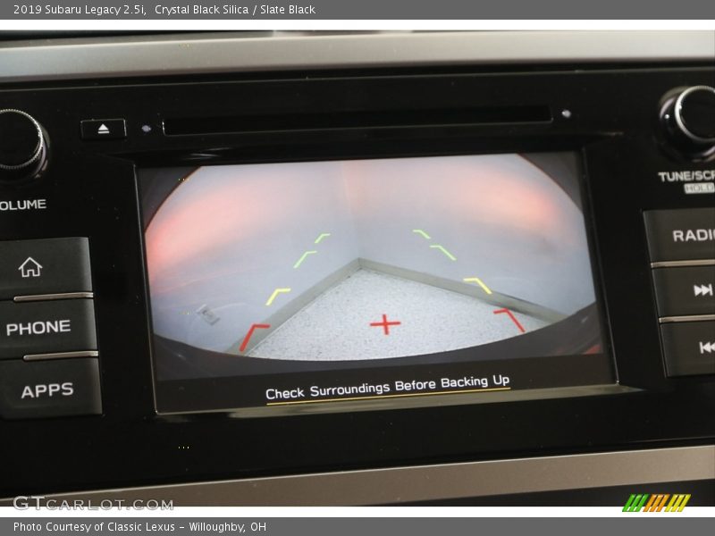 Crystal Black Silica / Slate Black 2019 Subaru Legacy 2.5i