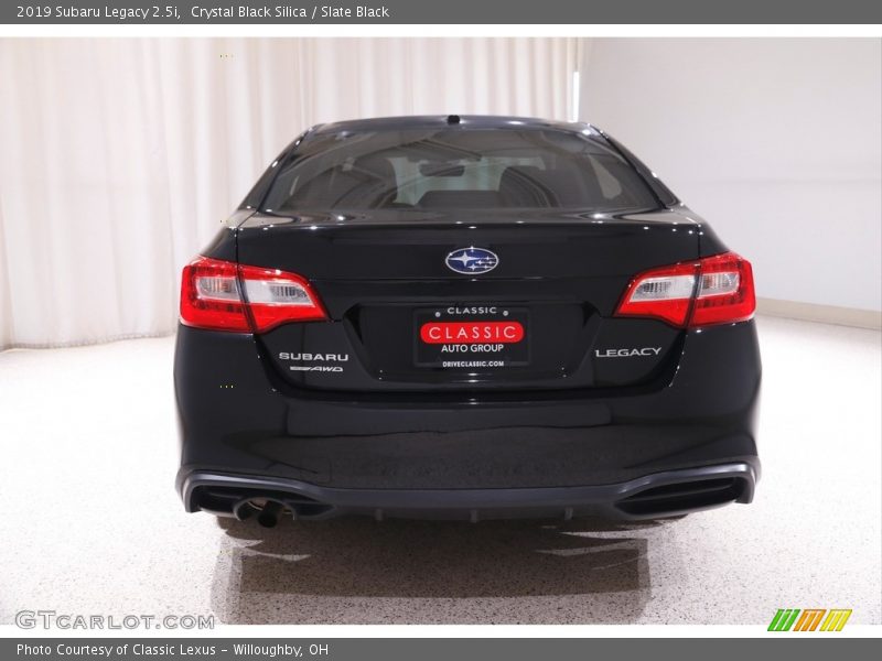 Crystal Black Silica / Slate Black 2019 Subaru Legacy 2.5i
