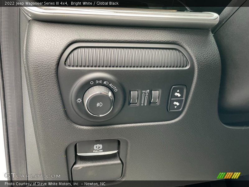 Controls of 2022 Wagoneer Series III 4x4