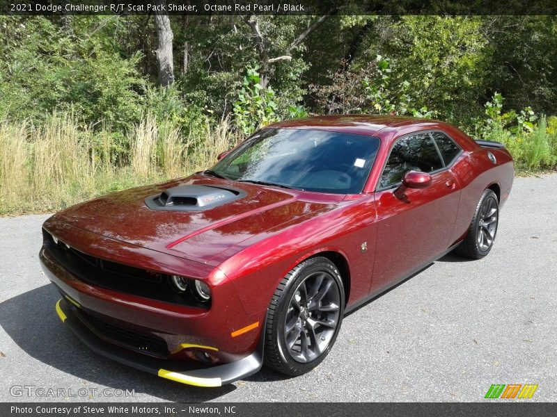 Octane Red Pearl / Black 2021 Dodge Challenger R/T Scat Pack Shaker