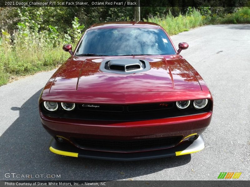 Octane Red Pearl / Black 2021 Dodge Challenger R/T Scat Pack Shaker