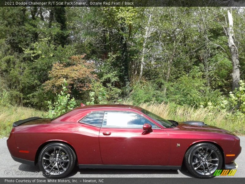 Octane Red Pearl / Black 2021 Dodge Challenger R/T Scat Pack Shaker